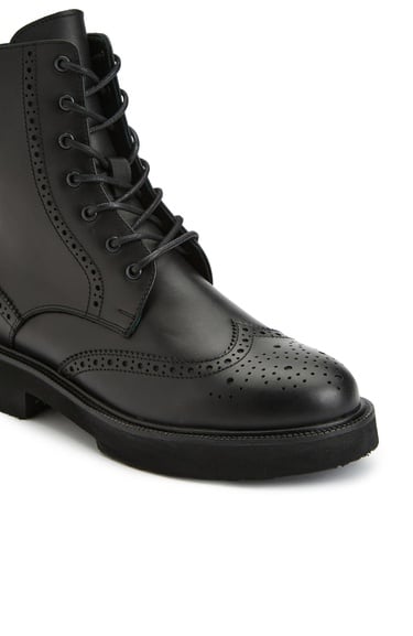  George Hogg Kadın Siyah Deri Bot