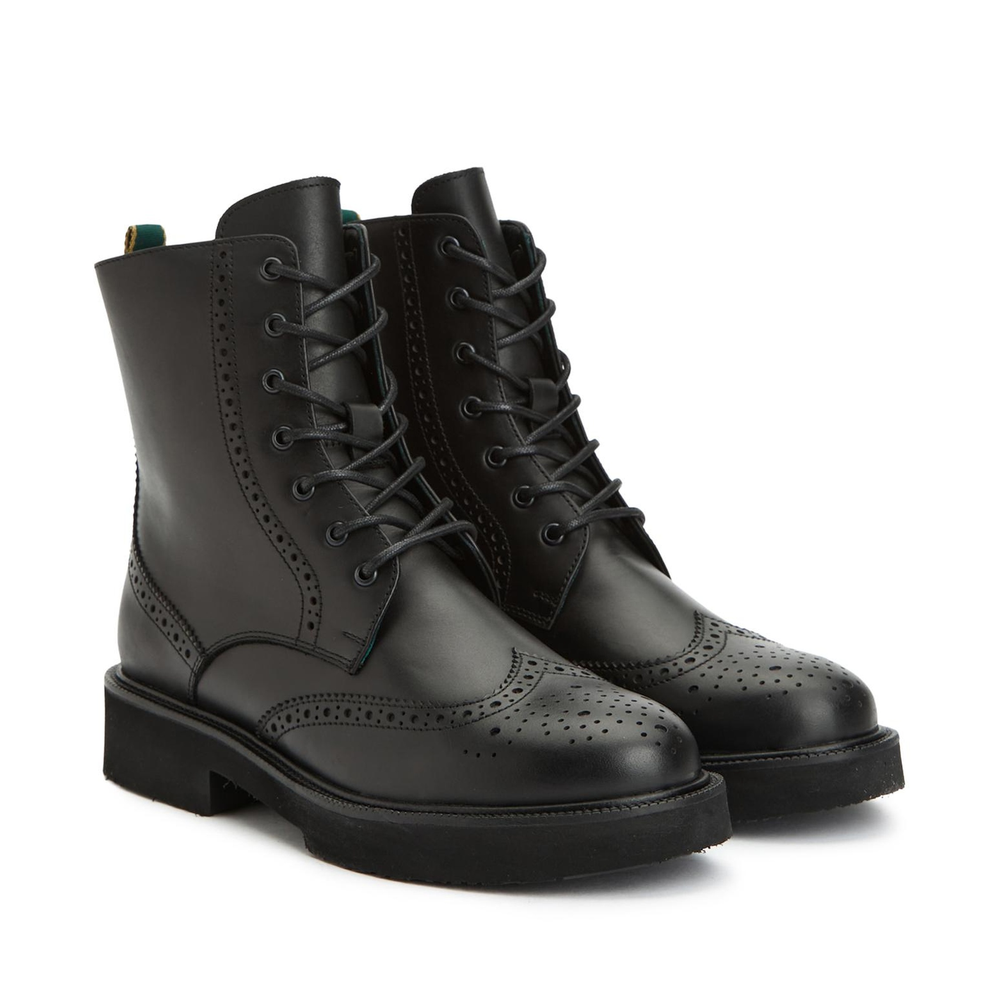 George Hogg Kadın Siyah Deri Bot