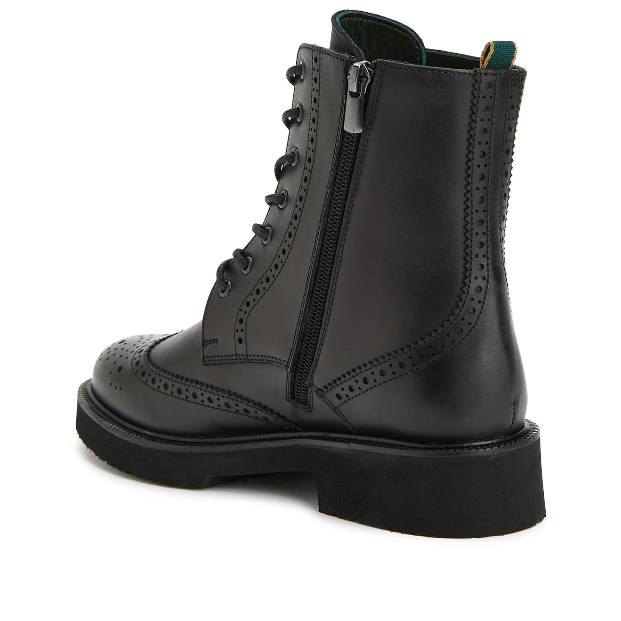 George Hogg Kadın Siyah Deri Bot