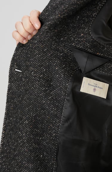  Network Erkek Limited Ermenegildo Zegna Kumaştan Üretilmiş Palto