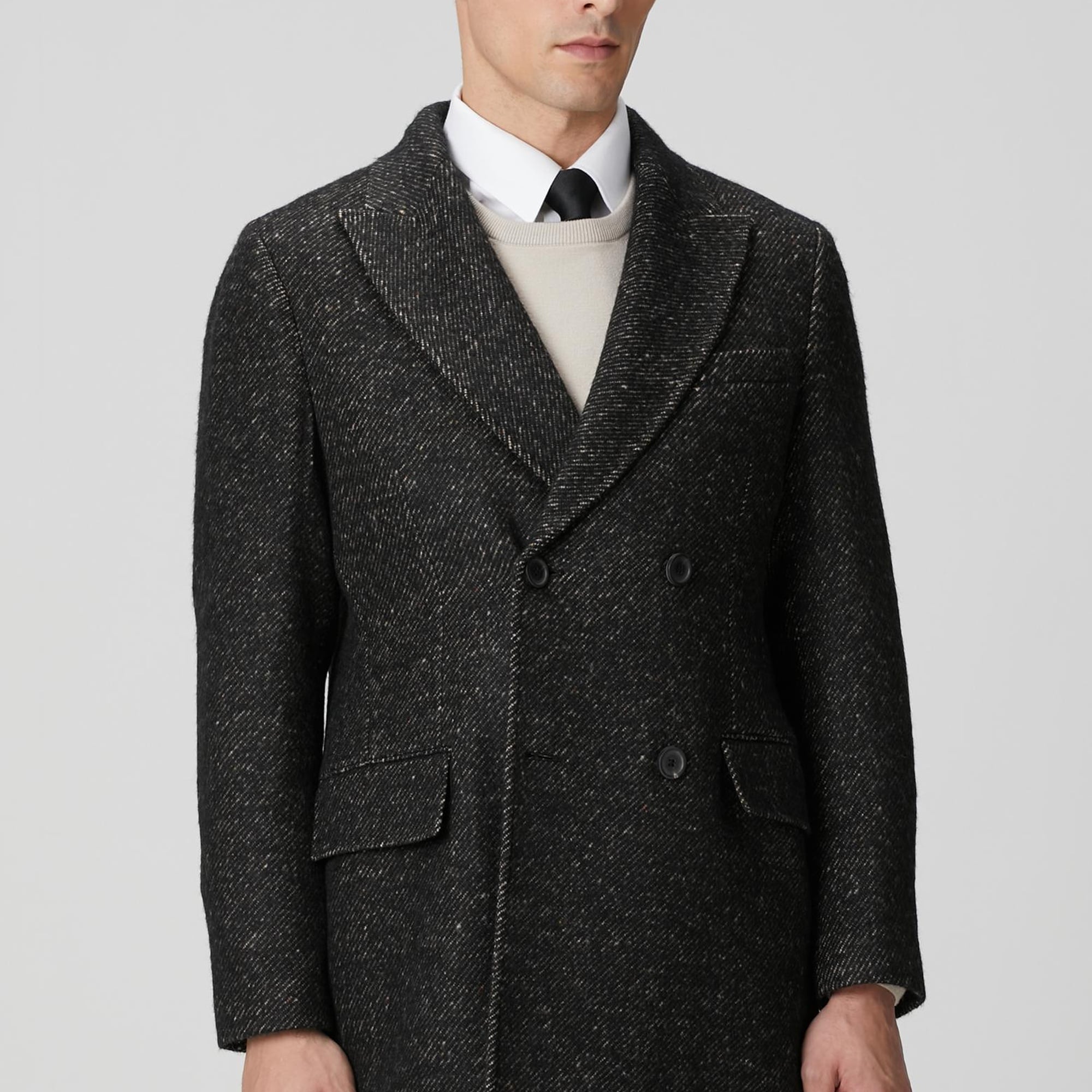 Network Erkek Limited Ermenegildo Zegna Kumaştan Üretilmiş Palto