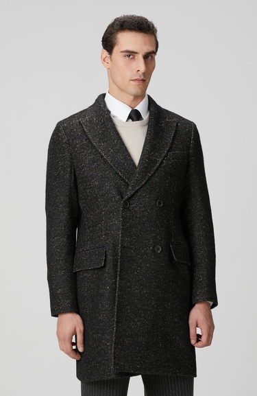  Network Erkek Limited Ermenegildo Zegna Kumaştan Üretilmiş Palto