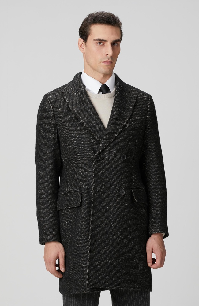  Network Erkek Limited Ermenegildo Zegna Kumaştan Üretilmiş Palto