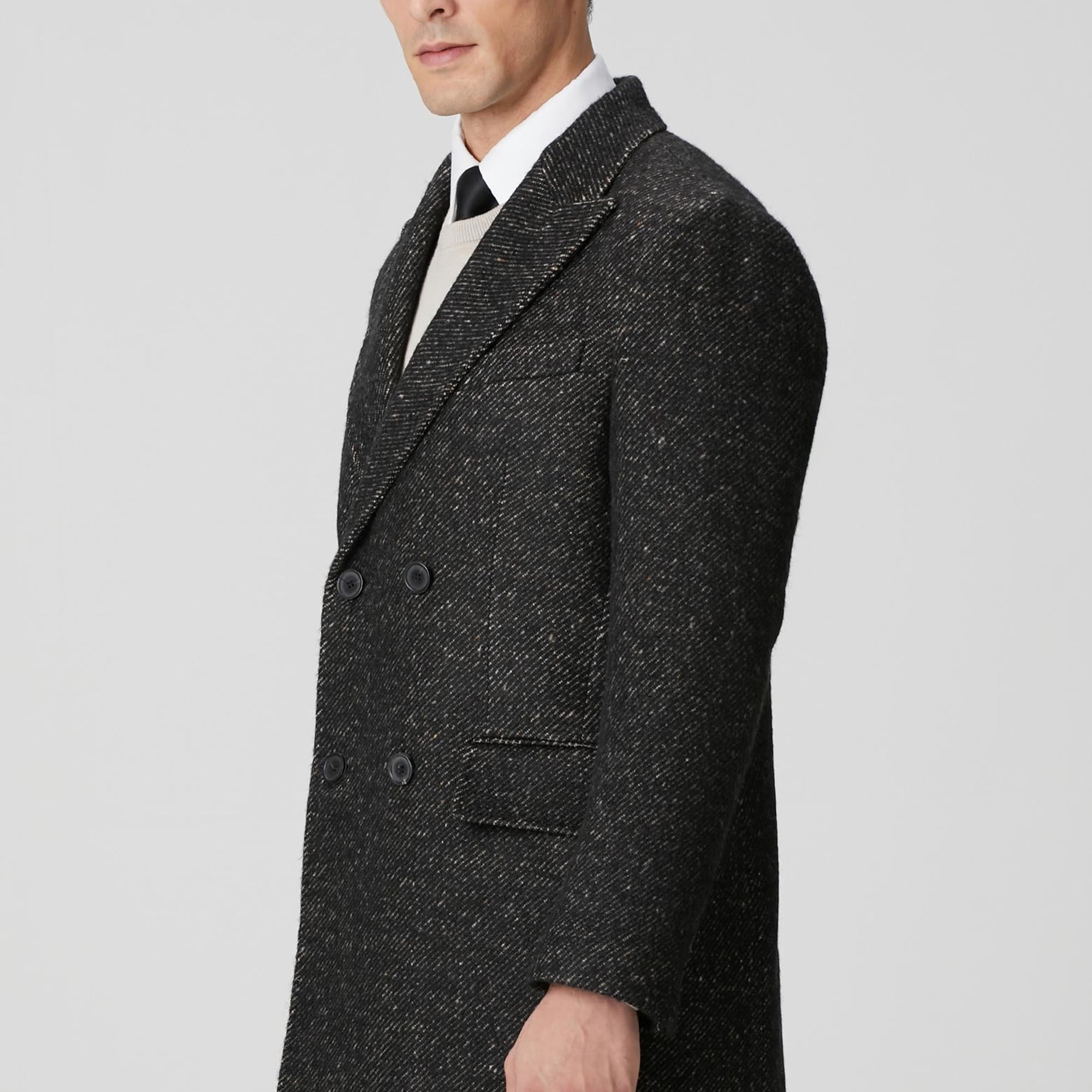 Network Erkek Limited Ermenegildo Zegna Kumaştan Üretilmiş Palto