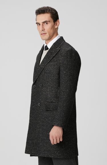  Network Erkek Limited Ermenegildo Zegna Kumaştan Üretilmiş Palto