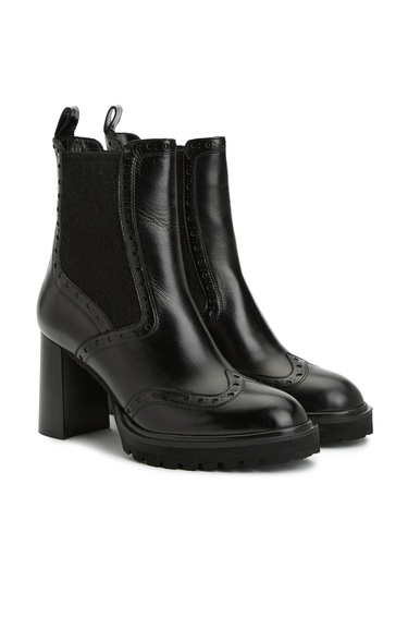  George Hogg Kadın Siyah Deri Bot