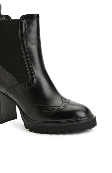  George Hogg Kadın Siyah Deri Bot
