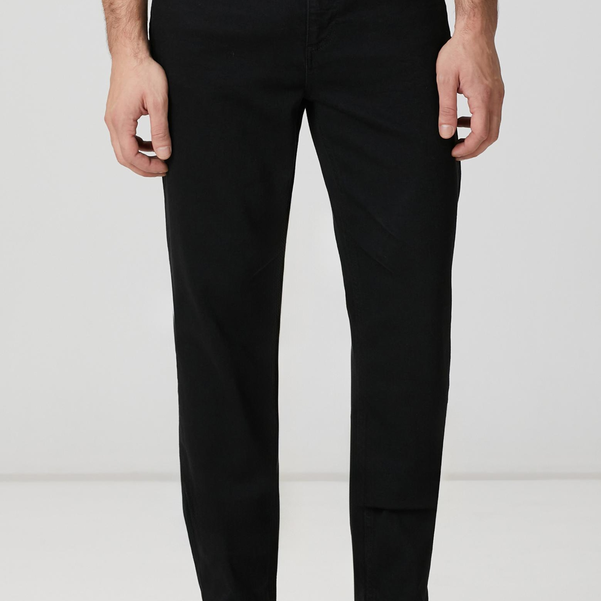 Network Erkek Siyah Denim Pantolon