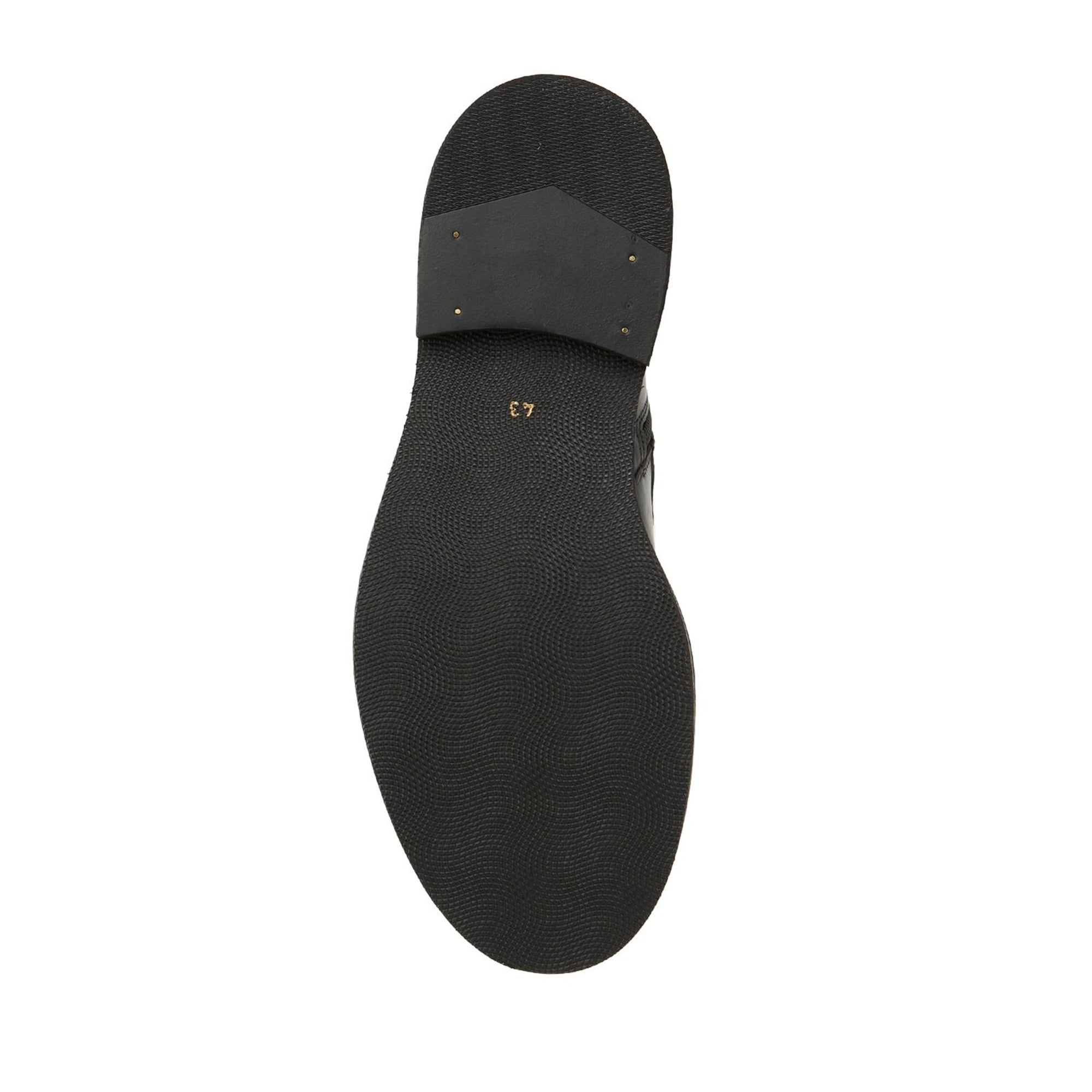 George Hogg Erkek Siyah Deri Bot