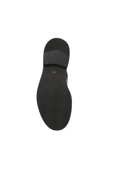  George Hogg Erkek Siyah Deri Bot