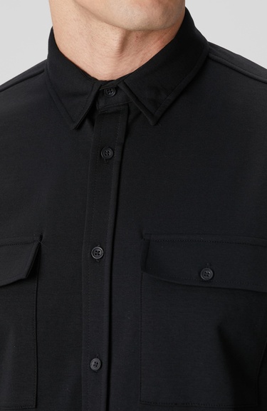  Network Erkek Siyah Gömlek