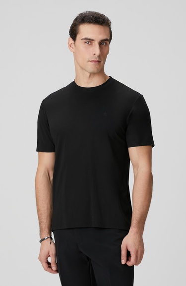  Network Erkek Siyah T-shirt