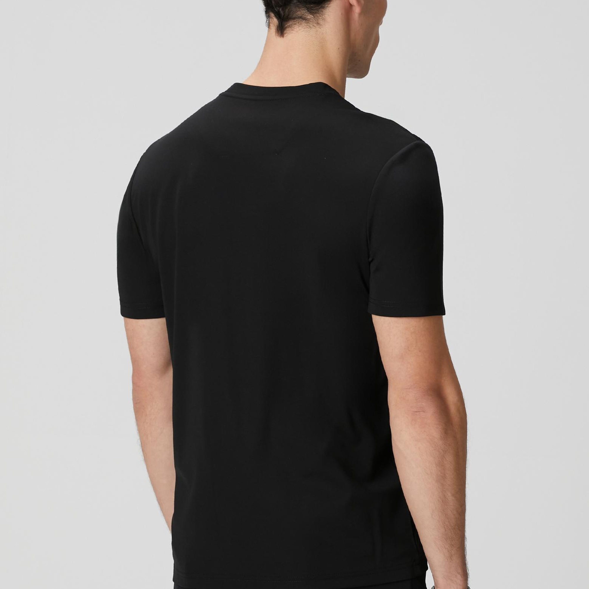 Network Erkek Siyah T-shirt