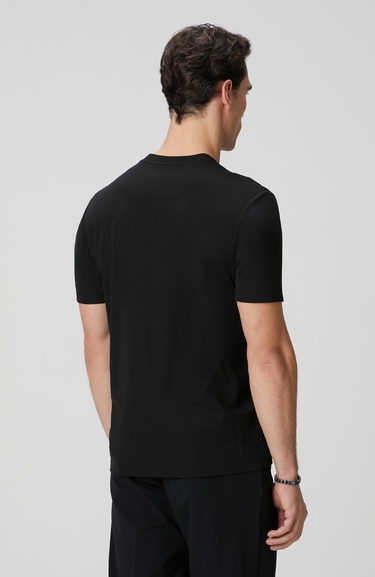  Network Erkek Siyah T-shirt