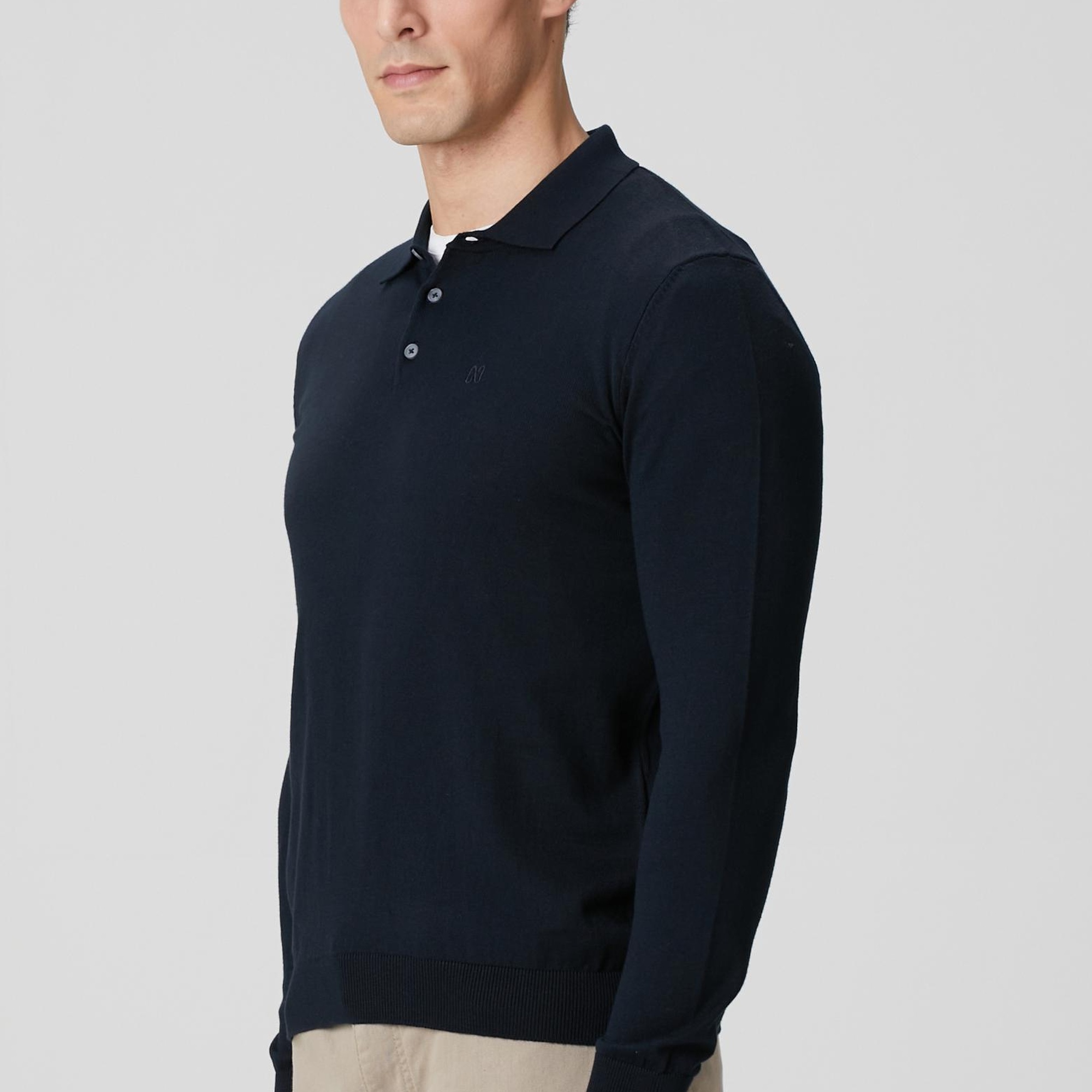 Network Erkek Lacivert Basic Kazak