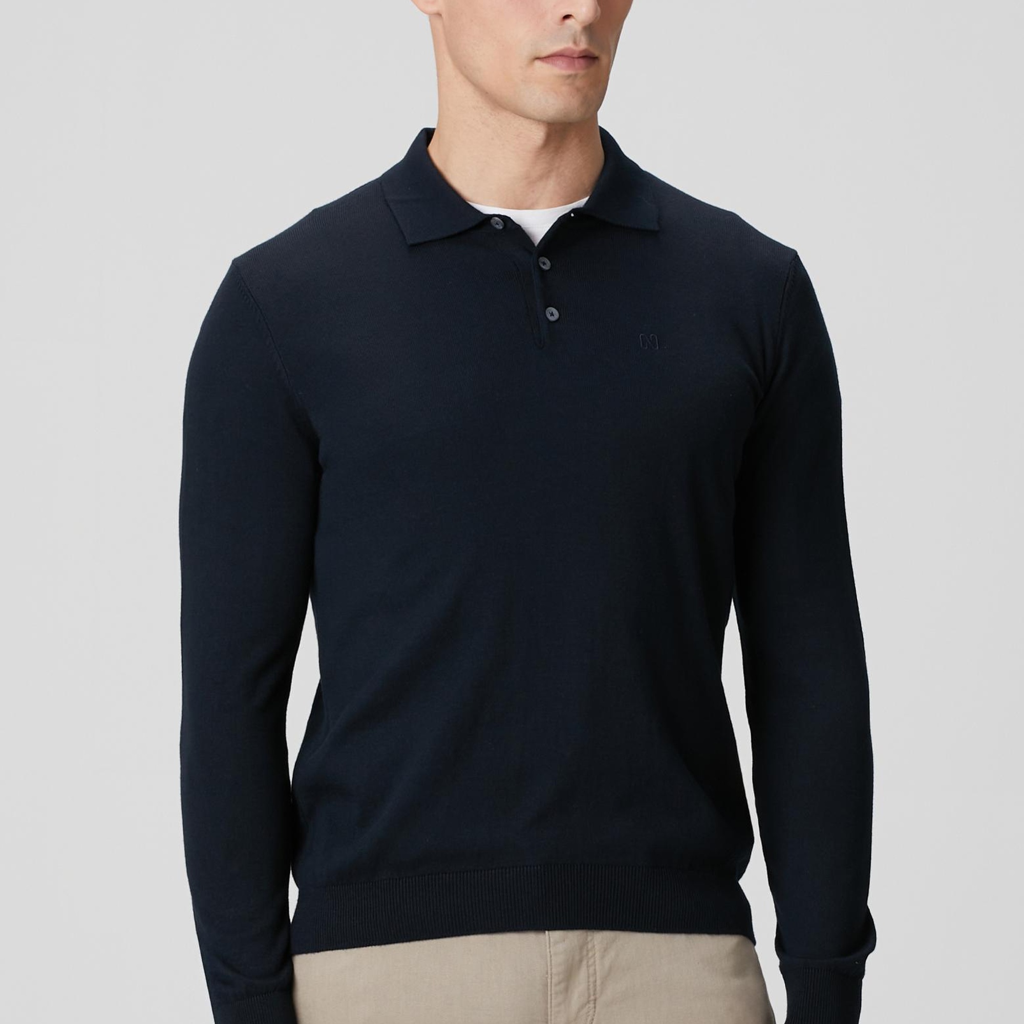 Network Erkek Lacivert Basic Kazak