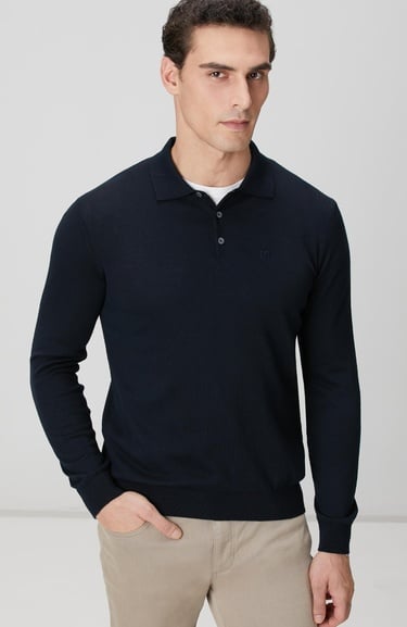  Network Erkek Lacivert Basic Kazak