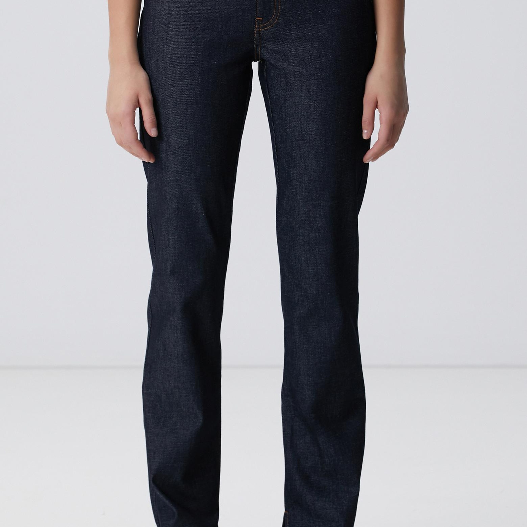 Network Kadın Lacivert Denim Pantolon