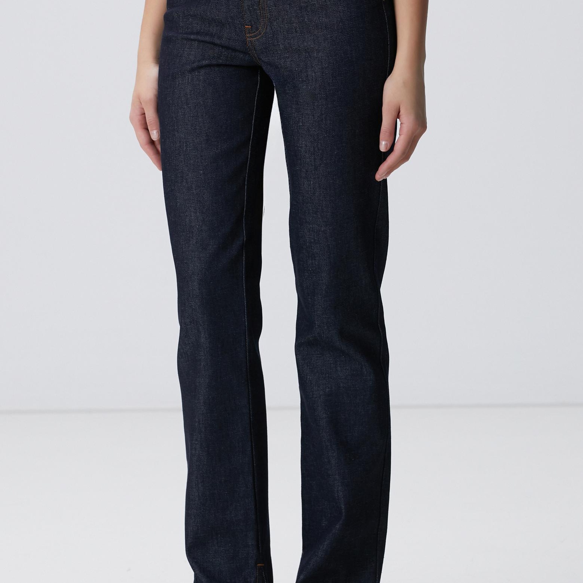 Network Kadın Lacivert Denim Pantolon