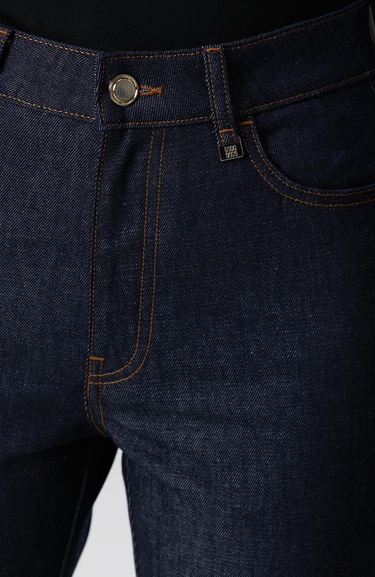  Network Kadın Lacivert Denim Pantolon