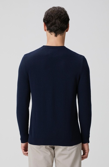  Network Erkek Lacivert Limited Kaşmir Triko Kazak