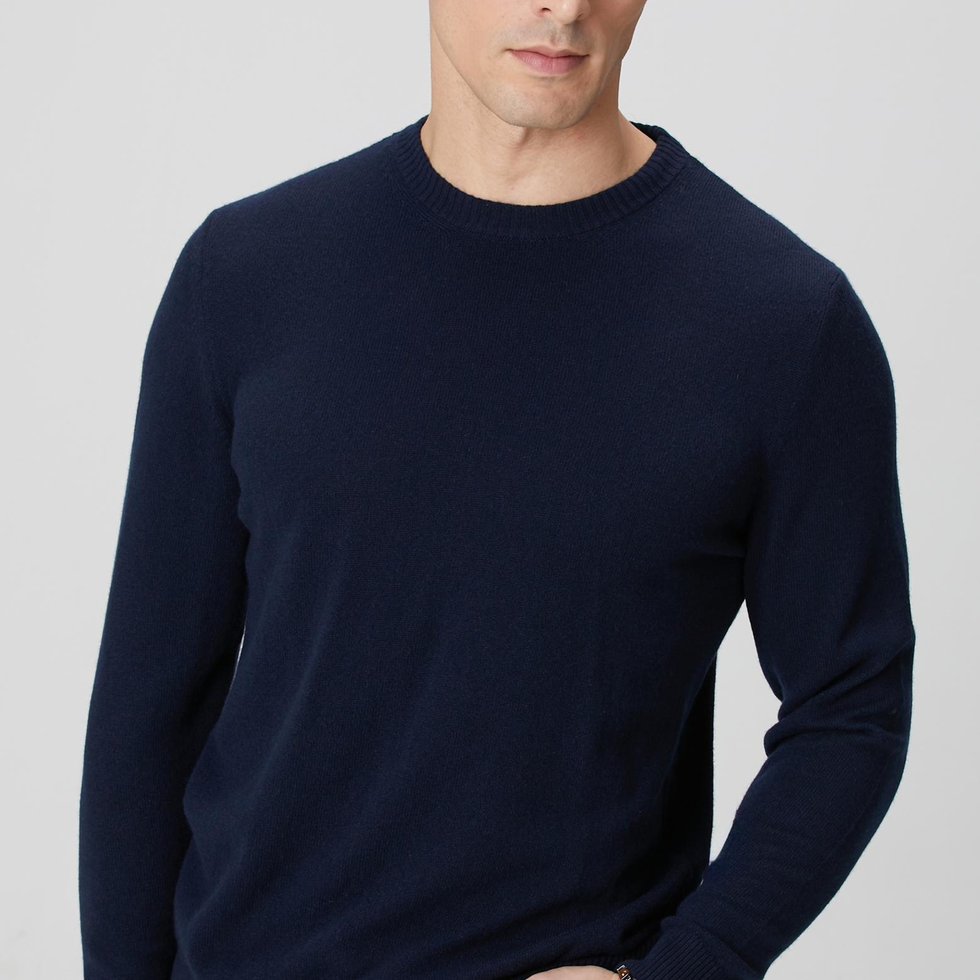 Network Erkek Lacivert Limited Kaşmir Triko Kazak