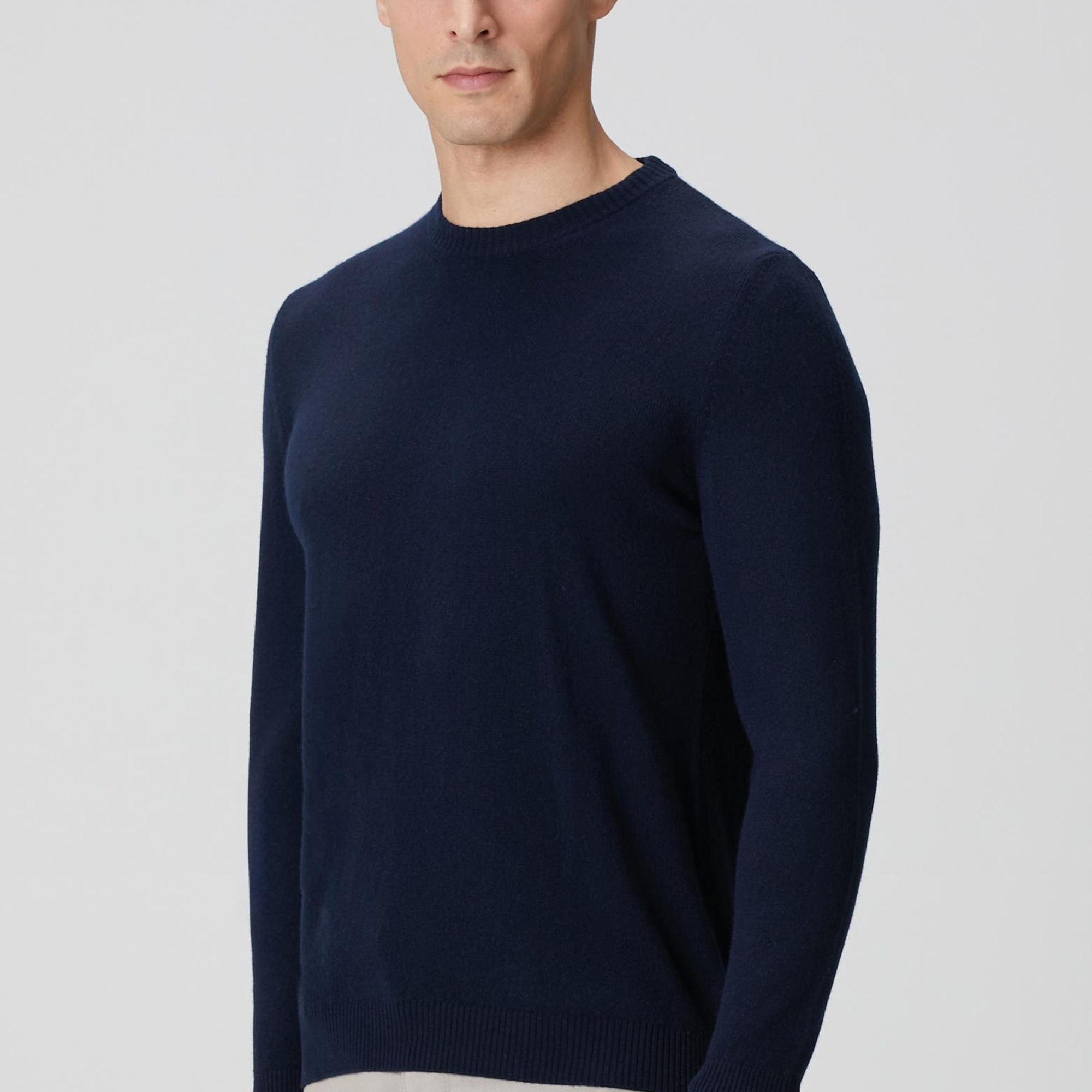 Network Erkek Lacivert Limited Kaşmir Triko Kazak