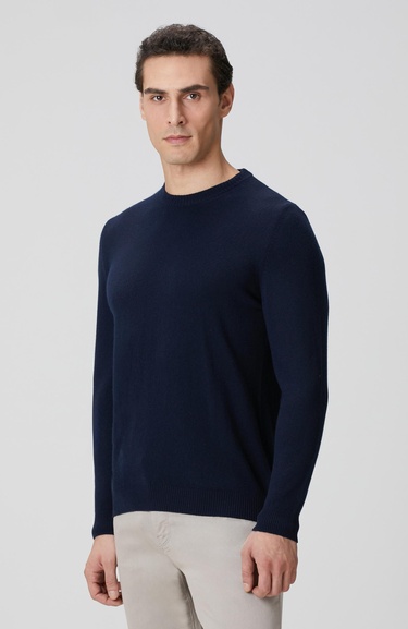  Network Erkek Lacivert Limited Kaşmir Triko Kazak