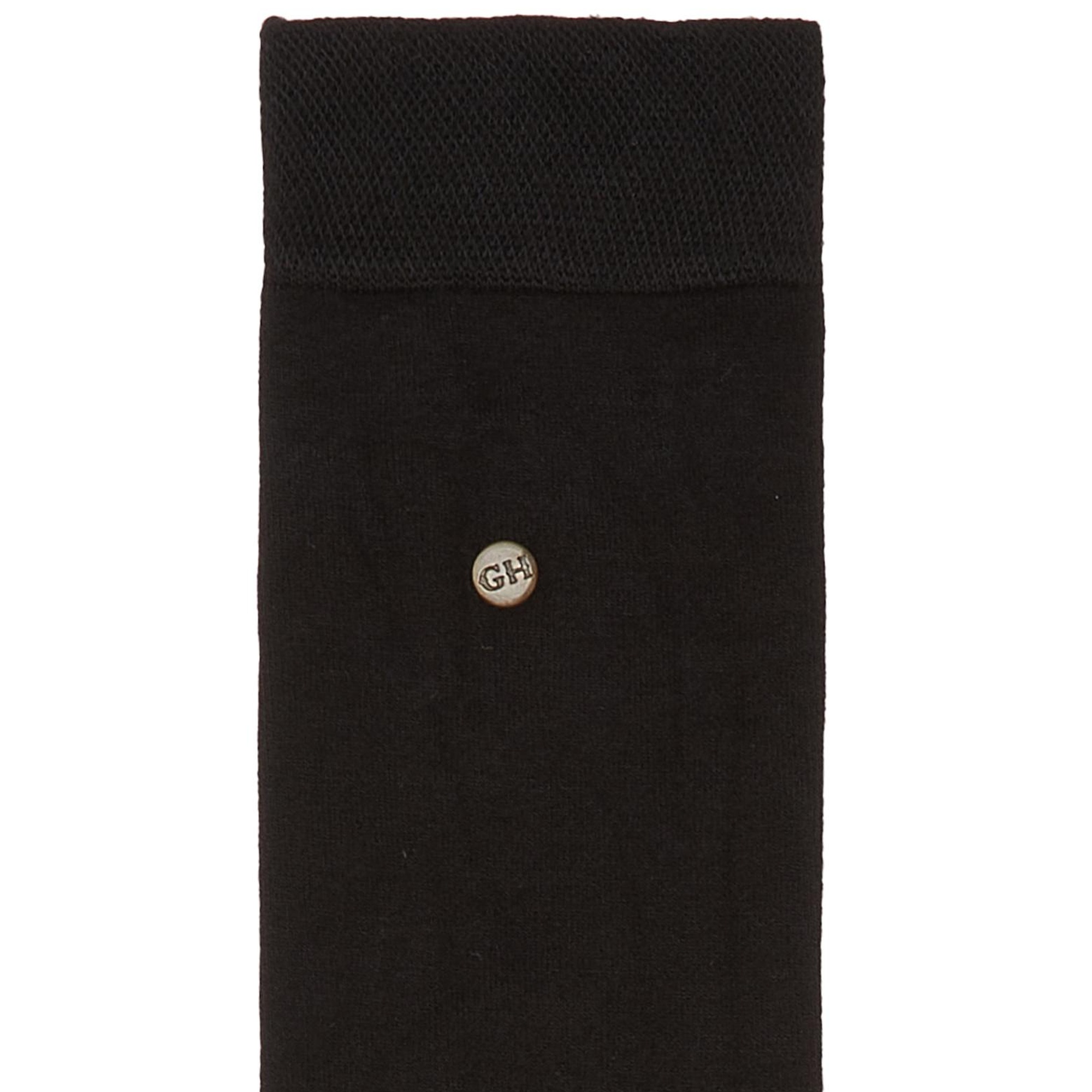 George Hogg Erkek Siyah Ekstra Uzun Soket Çorap