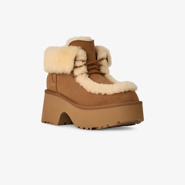  UGG Esmee Lace Up Kadın Taba Bot