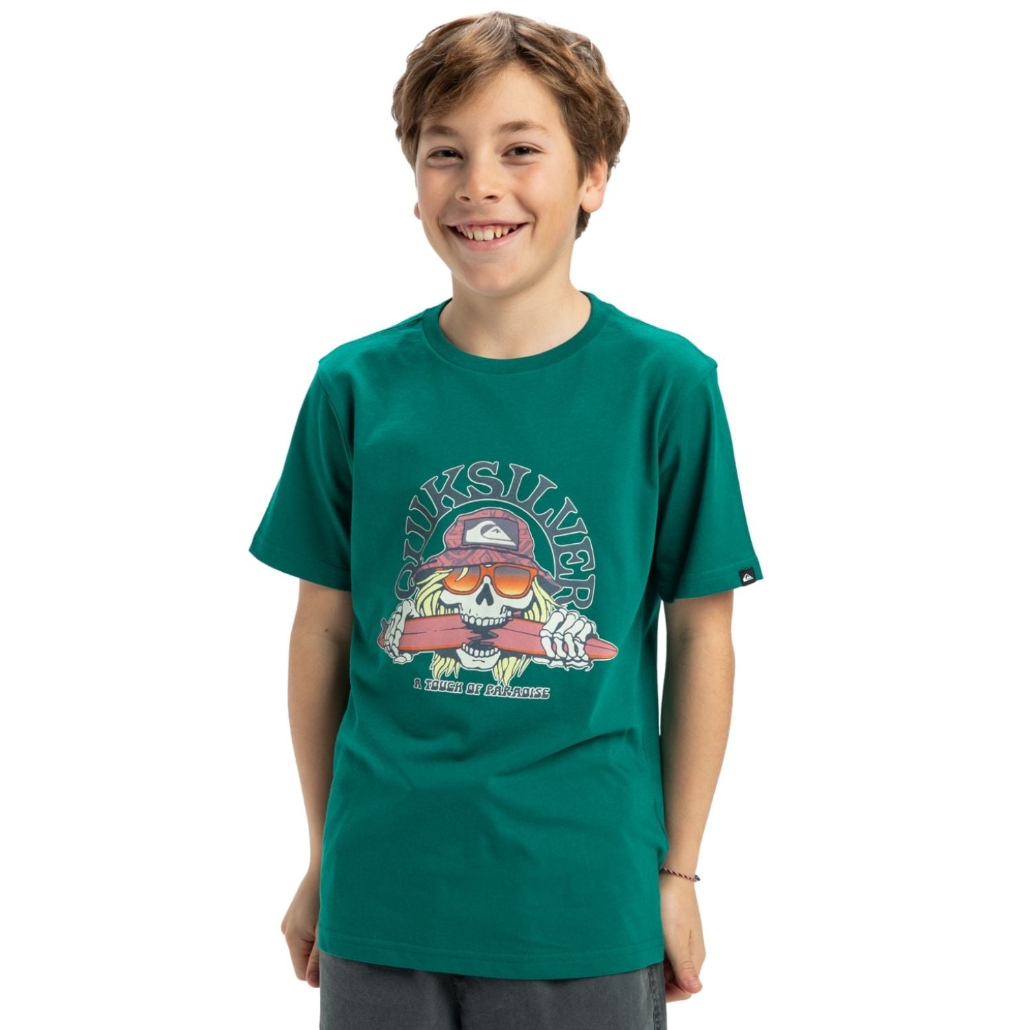  Quiksilver Ev Skull Feast Yth Erkek Çocuk Tişört