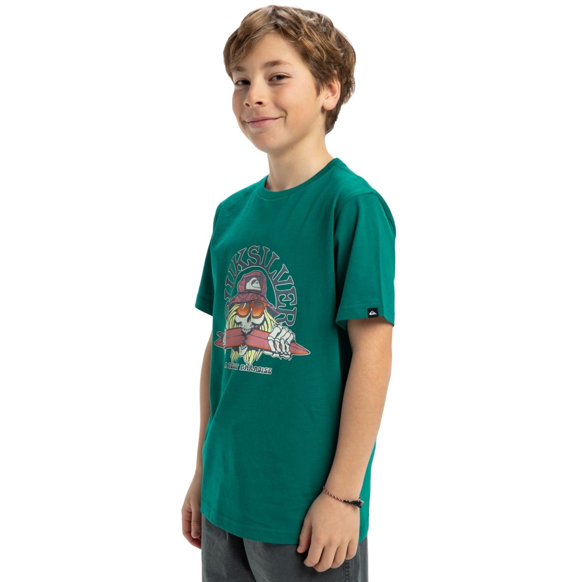 Quiksilver Ev Skull Feast Yth Erkek Çocuk Tişört