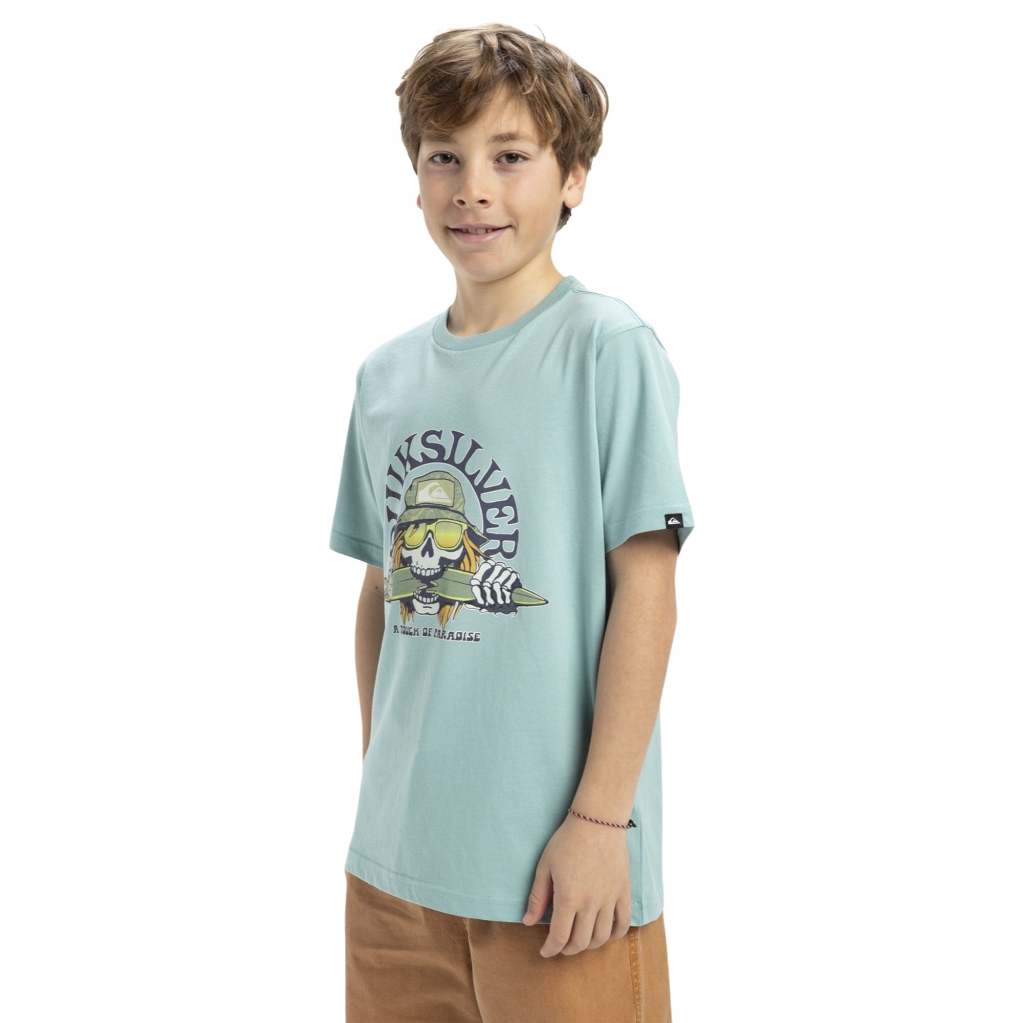 Quiksilver Ev Skull Feast Yth Erkek Çocuk Tişört