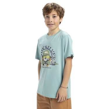  Quiksilver Ev Skull Feast Yth Erkek Çocuk Tişört