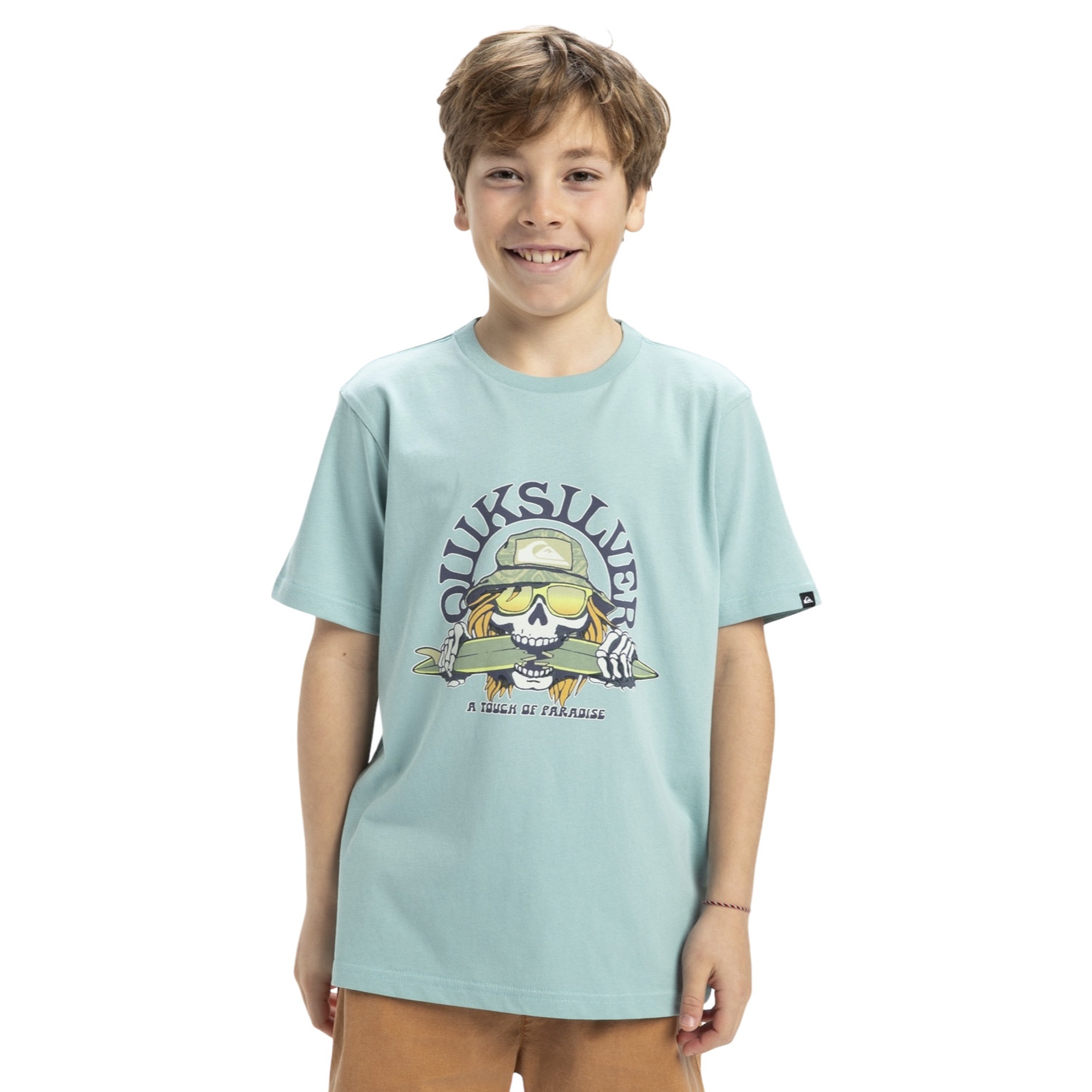 Quiksilver Ev Skull Feast Yth Erkek Çocuk Tişört