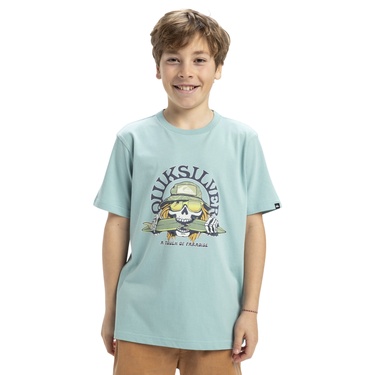 Quiksilver Ev Skull Feast Yth Erkek Çocuk Tişört