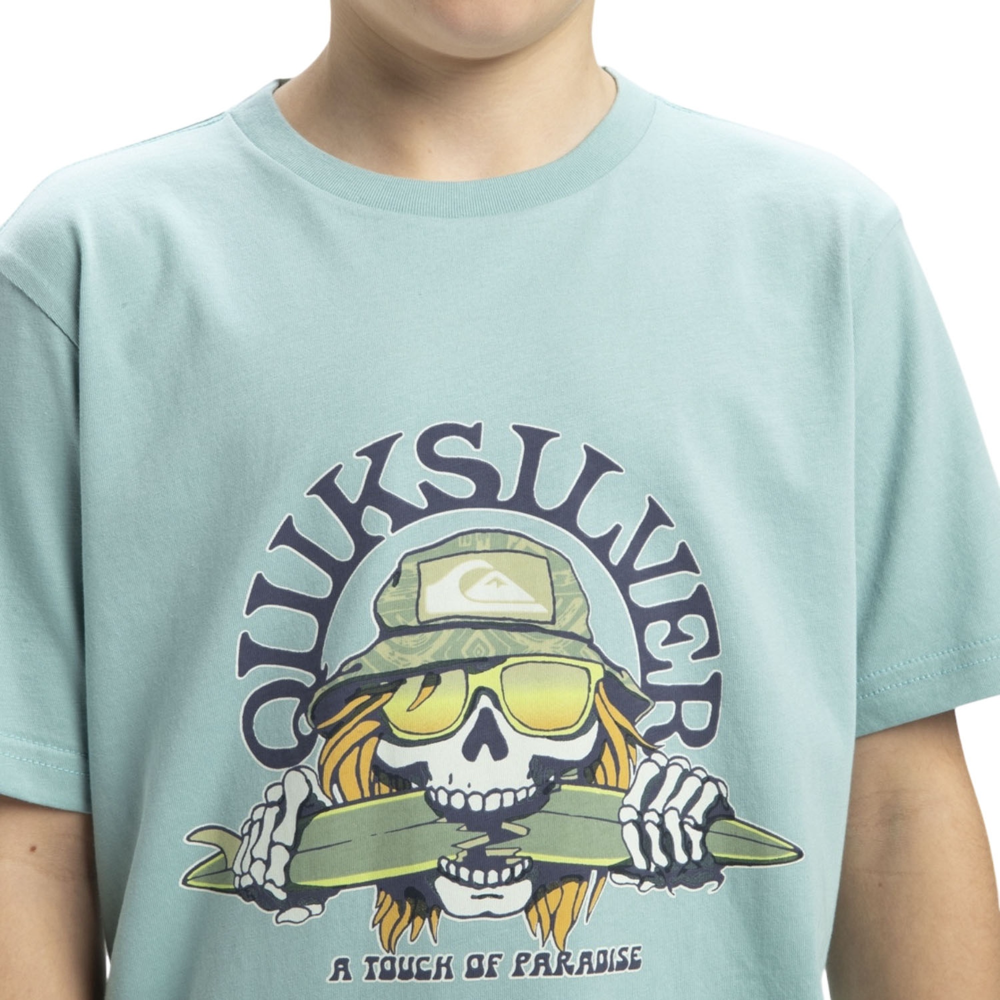Quiksilver Ev Skull Feast Yth Erkek Çocuk Tişört