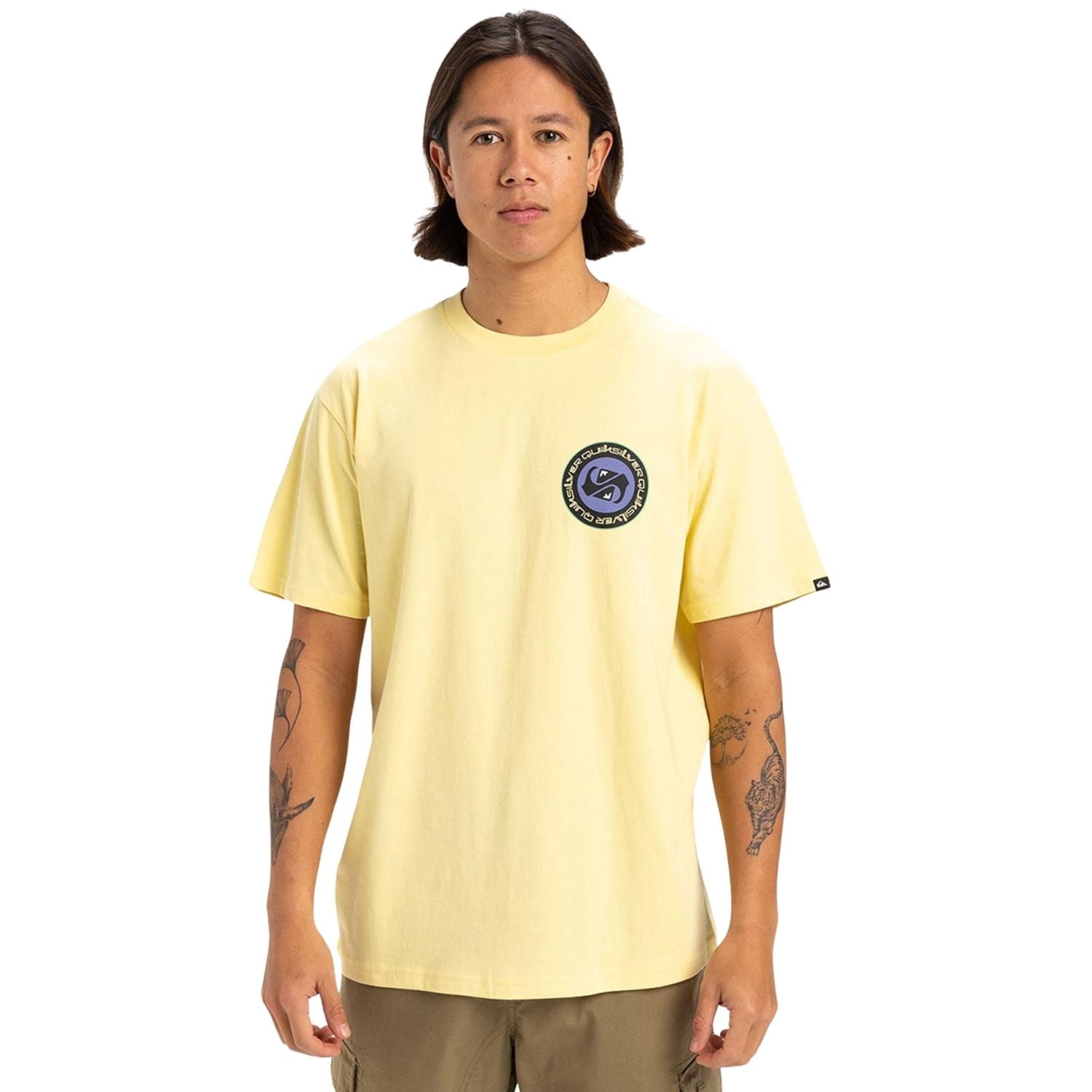  Quiksilver Circle Back Erkek Tişört