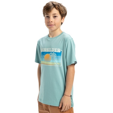  Quiksilver Ev Sun Faded Yth Erkek Çocuk Tişört