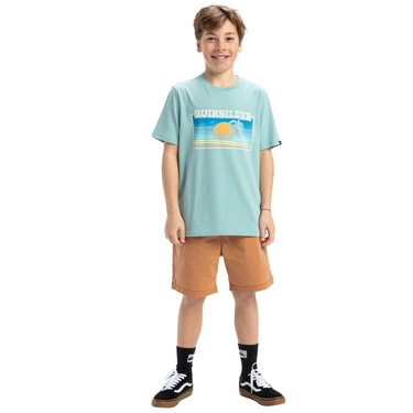  Quiksilver Ev Sun Faded Yth Erkek Çocuk Tişört