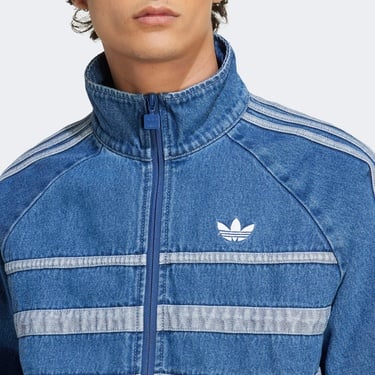  adidas First Denim Erkek Mavi Ceket