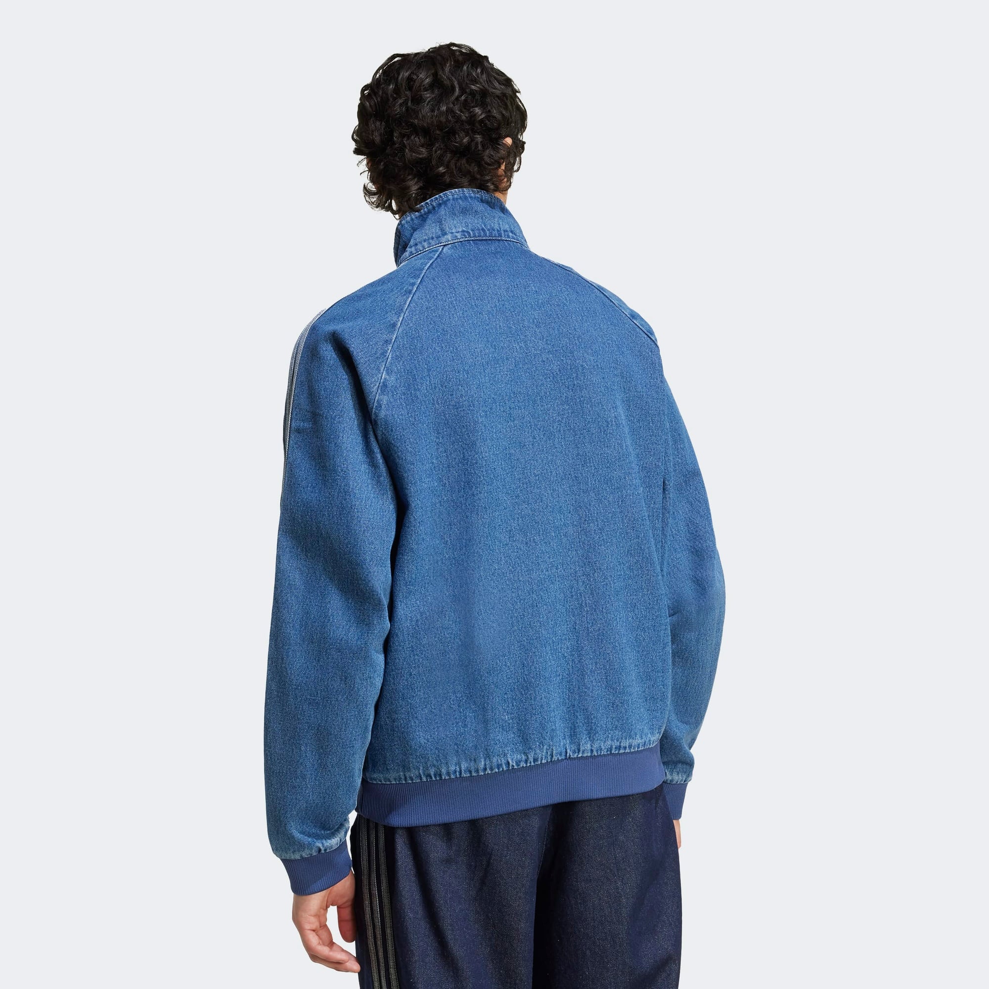 adidas First Denim Erkek Mavi Ceket