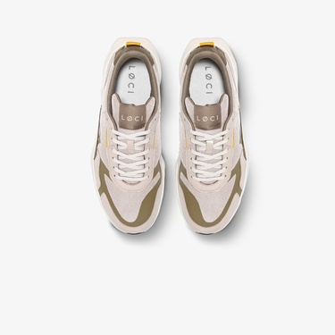  Loci Flo Unisex Yeşil Spor Ayakkabı