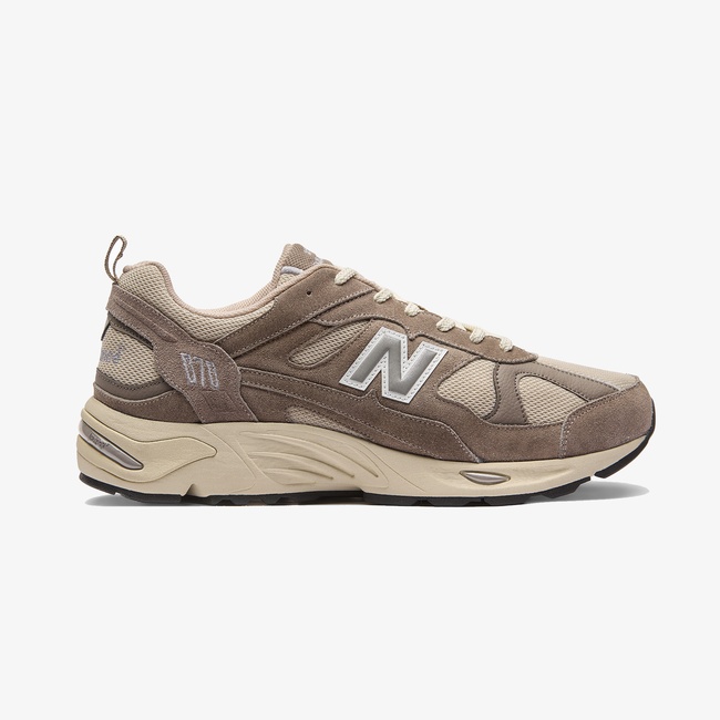  New Balance 878 Kahverengi Unisex Beyaz Spor Ayakkabı