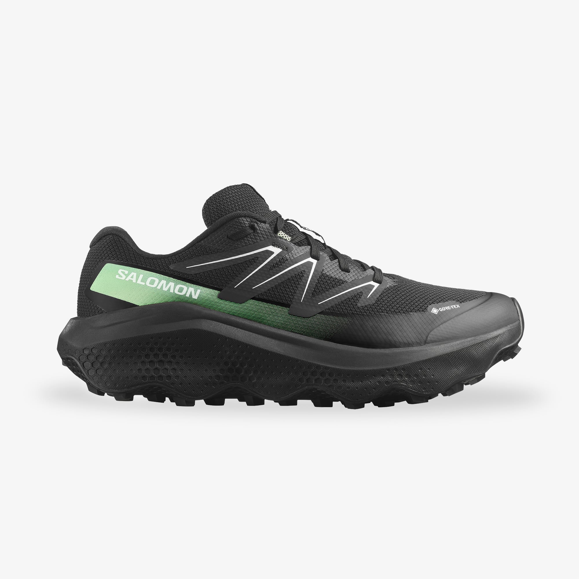  Salomon Ultra Flow 2 Gore Tex Erkek Siyah Koşu Ayakkabısı