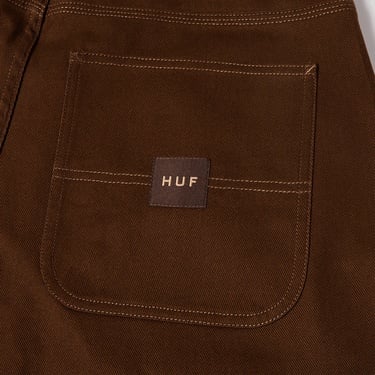  Huf Patchwork Denim Erkek Kahverengi Şort