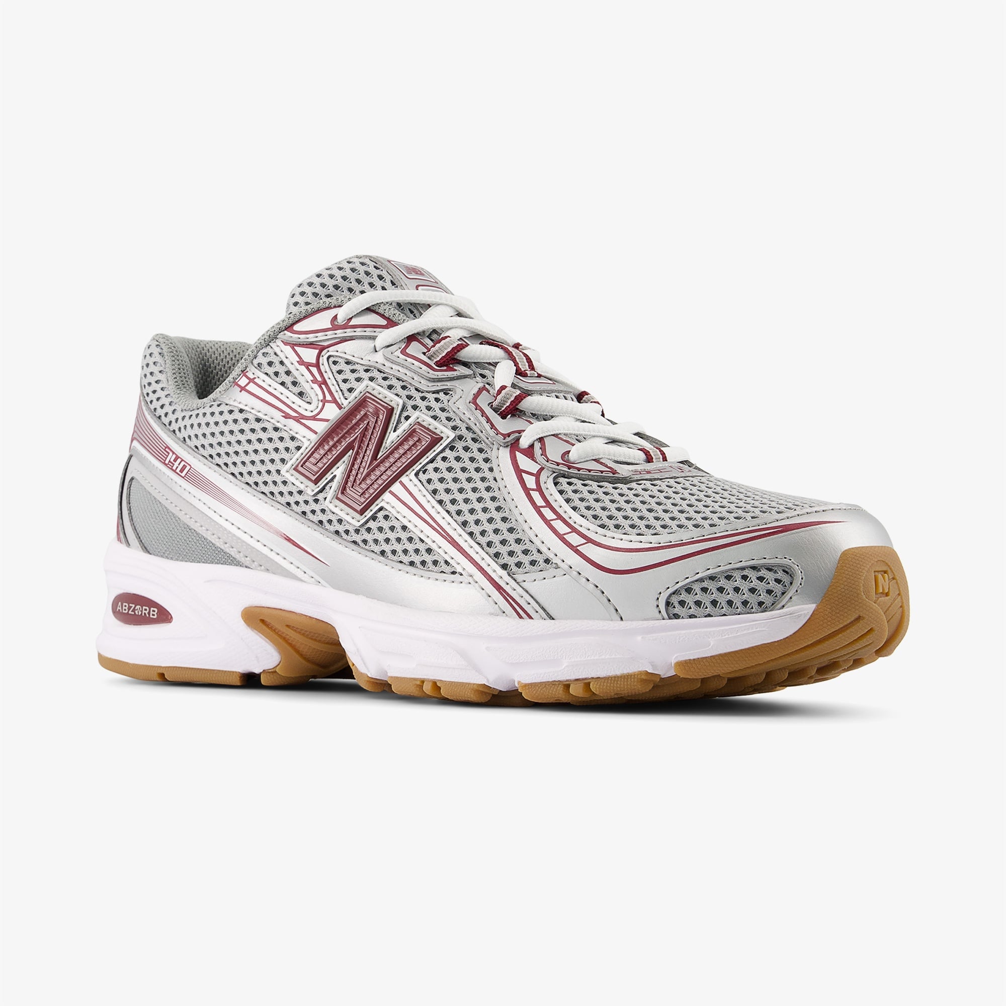 New Balance 740 Lifestyle Unisex Gri Spor Ayakkabı