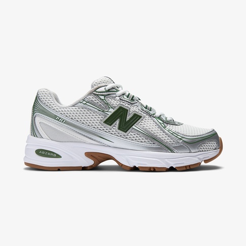  New Balance 740 Lifestyle Unisex Gri/Yeşil Spor Ayakkabı