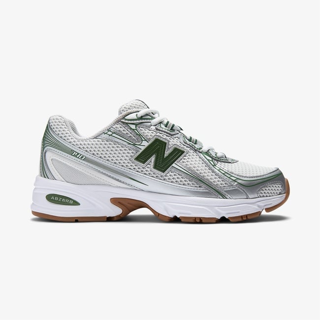  New Balance 740 Lifestyle Unisex Gri/Yeşil Spor Ayakkabı