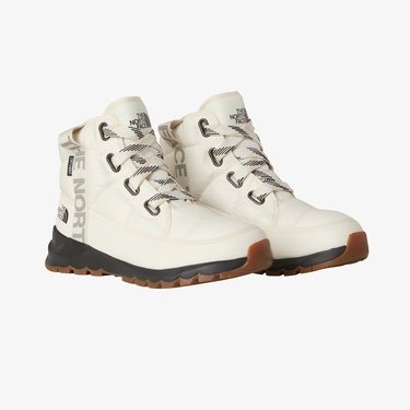  The North Face Thermoball Lace Up Luxe Su Geçirmez Kadın Beyaz Bot